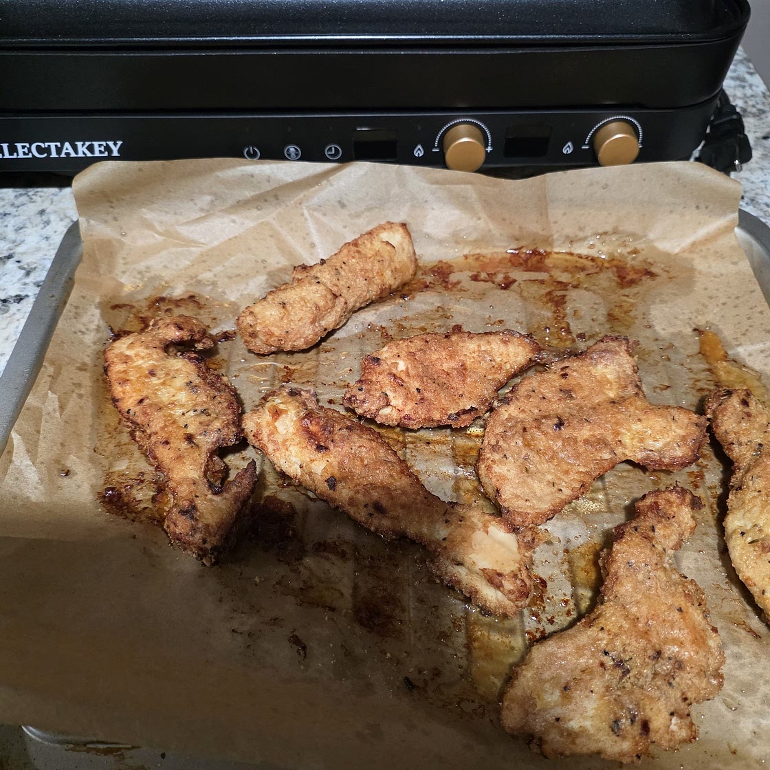 Low-Sodium Baked Chicken Tenders