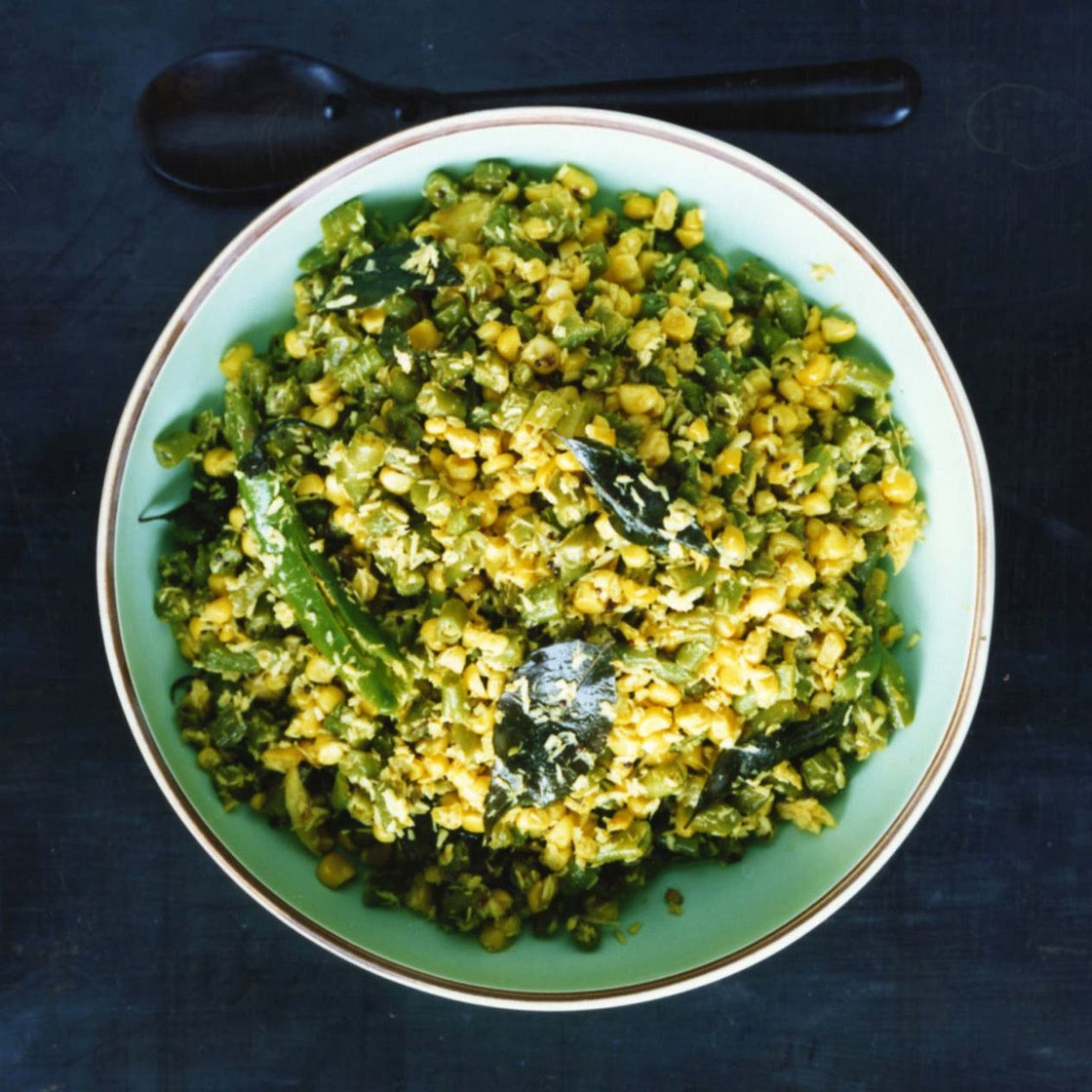 Green Bean, Corn, and Coconut Stir-Fry (Thoren)