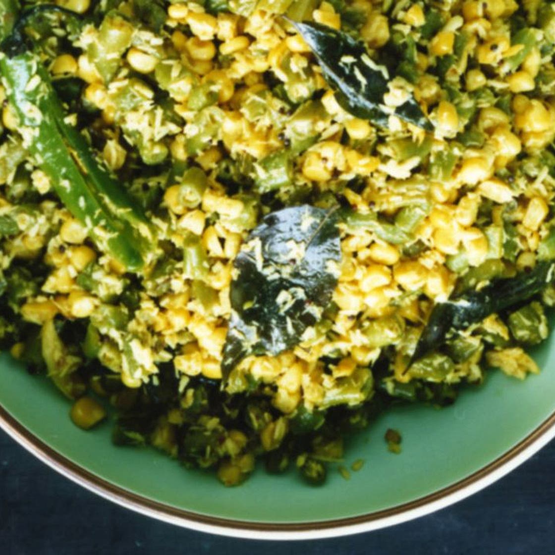 Green Bean, Corn, and Coconut Stir-Fry (Thoren)