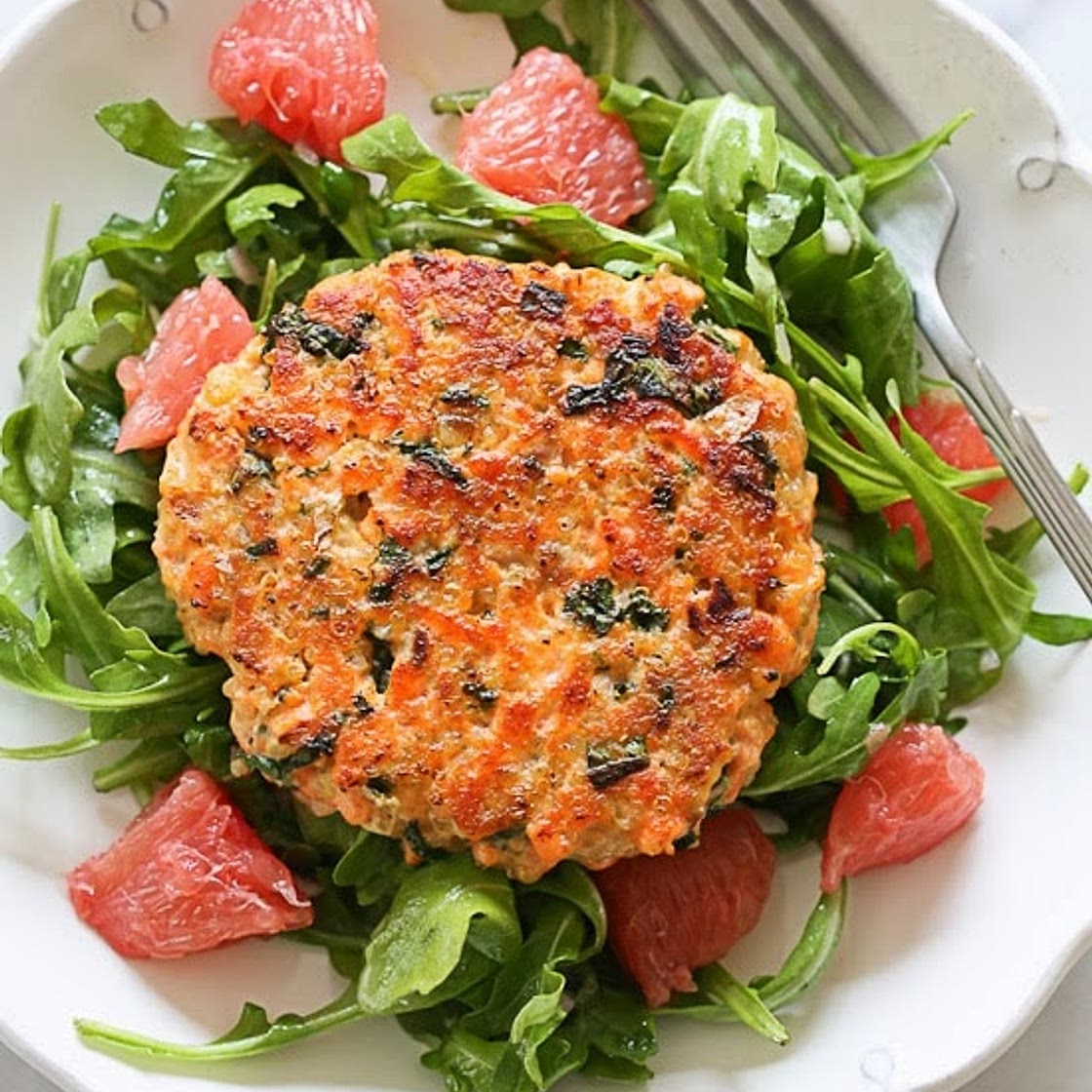 Salmon Quinoa Burgers