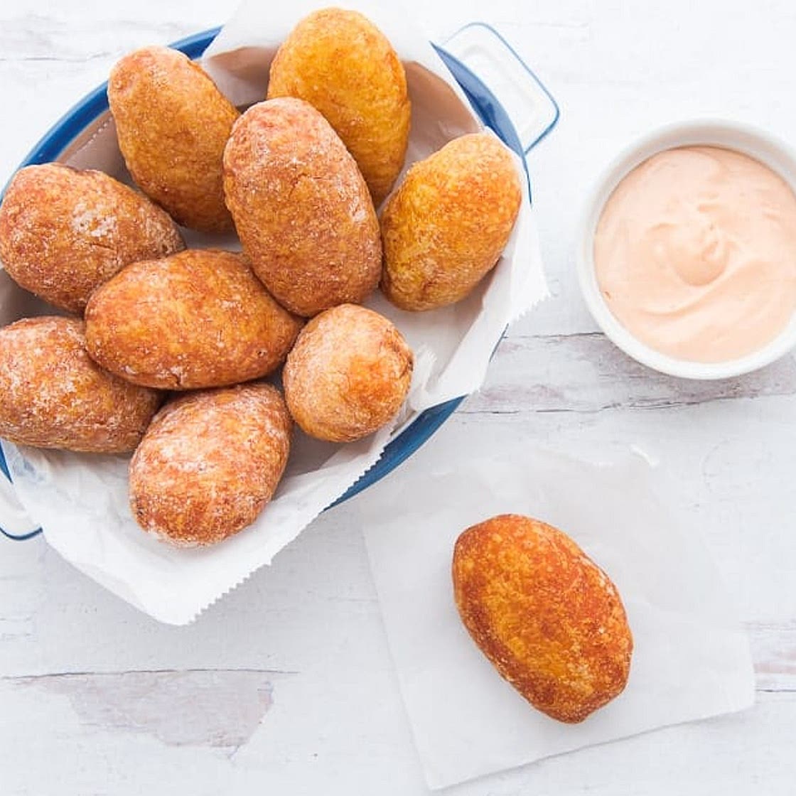 Rellenos de Papa (Picadillo Stuffed Potato Fritters)