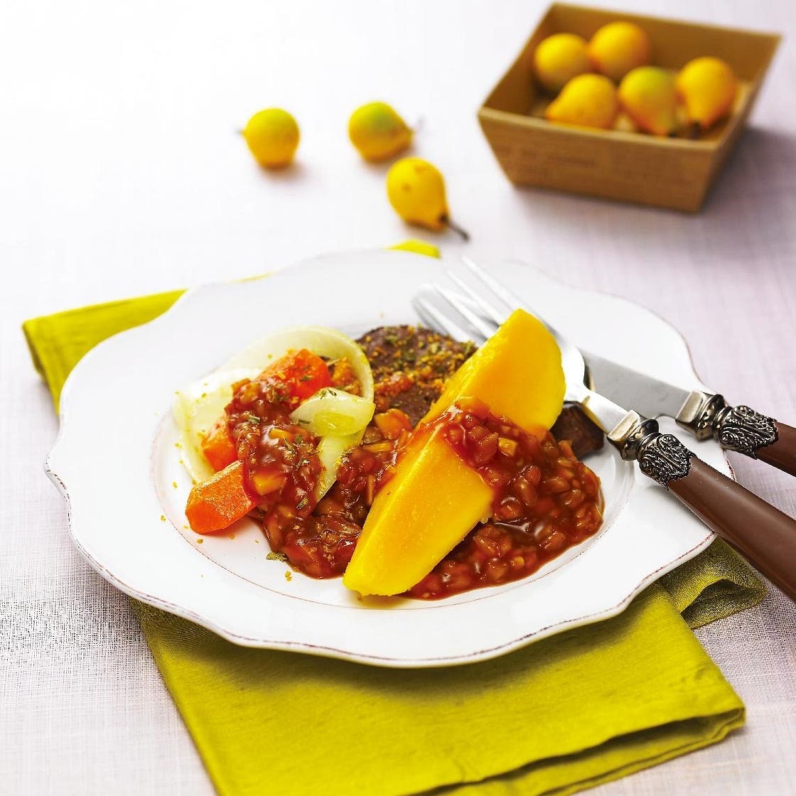 망고등심스테이크 만드는 법