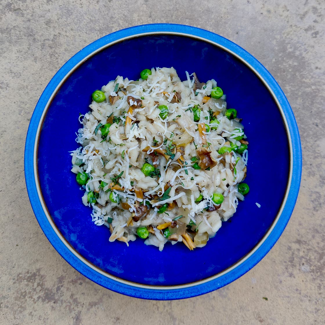 Winter Chanterelle Risotto