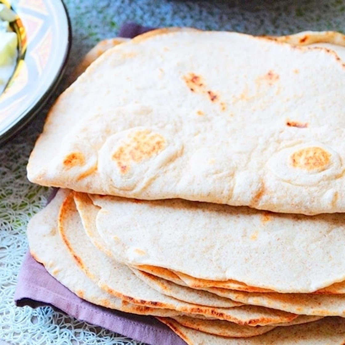 Pain pita sans levure facile