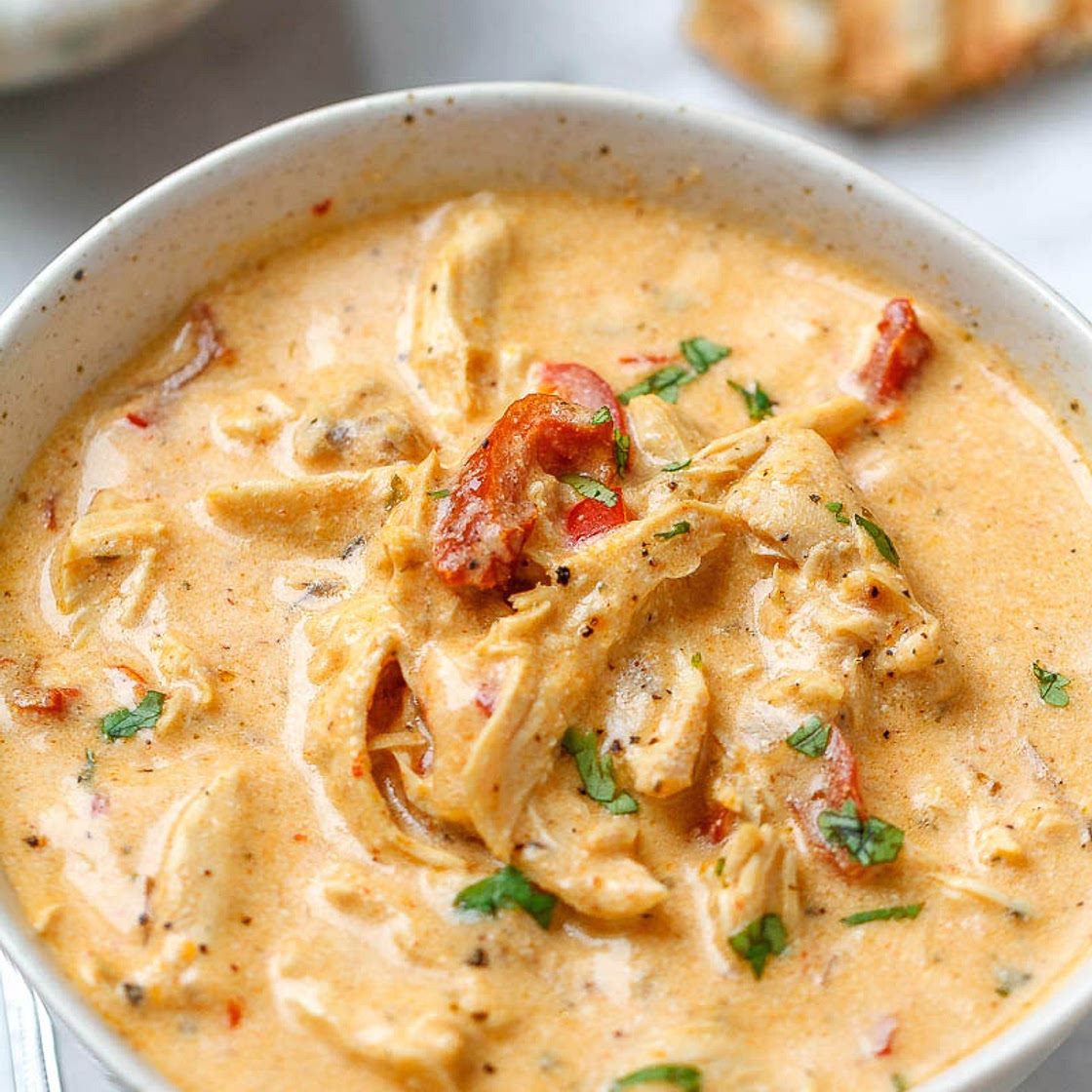 Instant Pot Creamy Chicken Soup