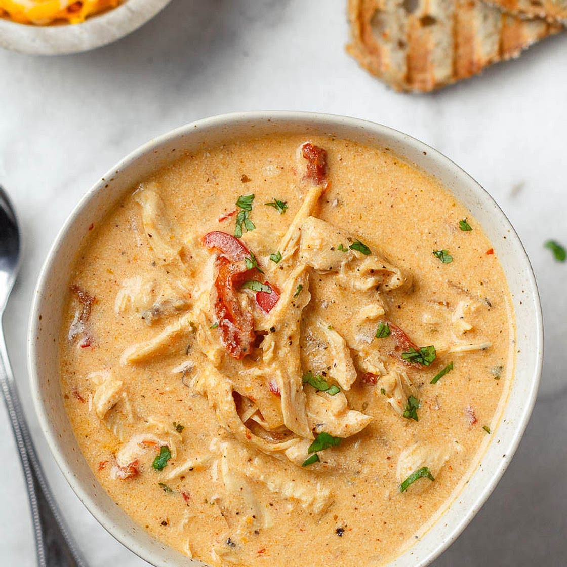 Instant Pot Creamy Chicken Soup
