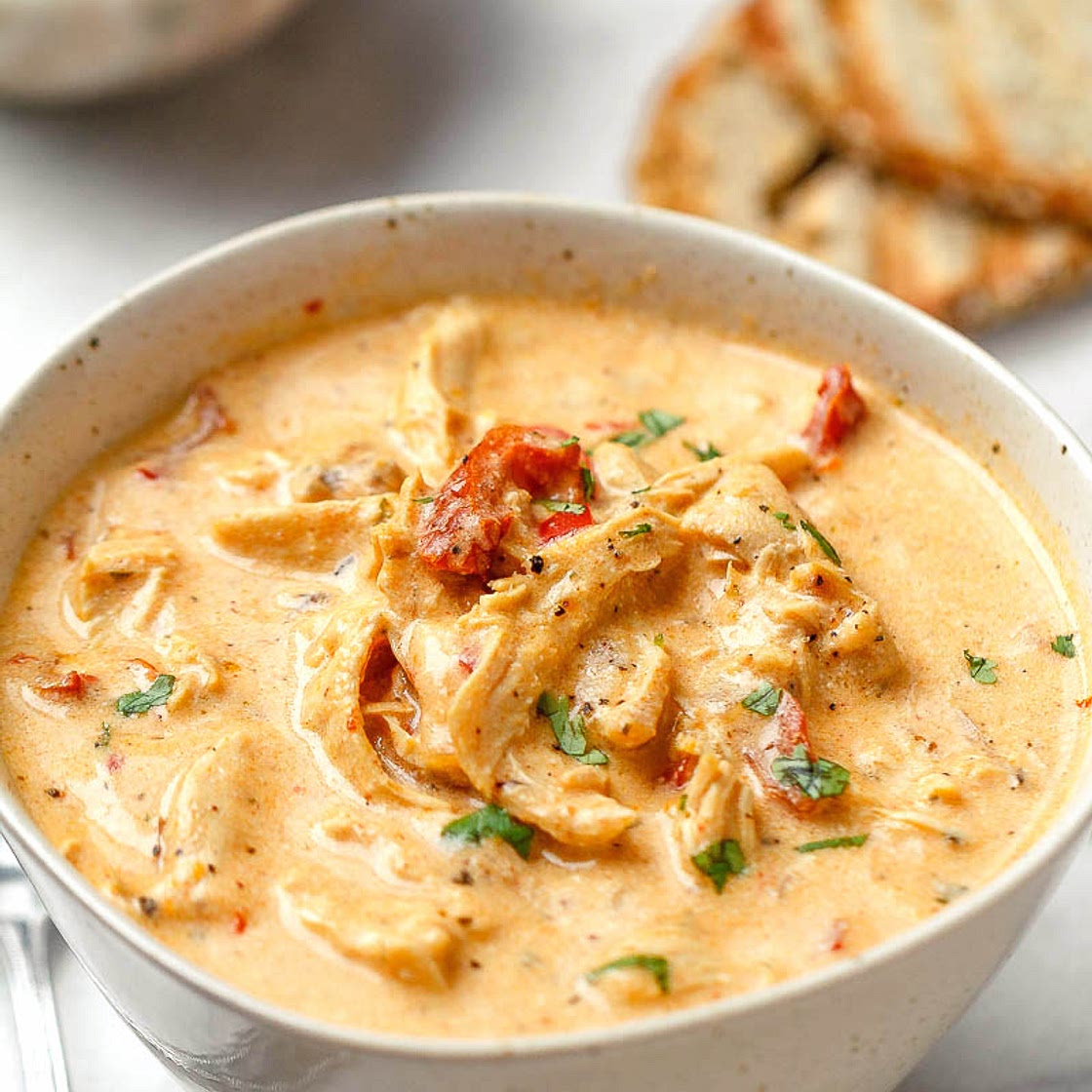 Instant Pot Creamy Chicken Soup