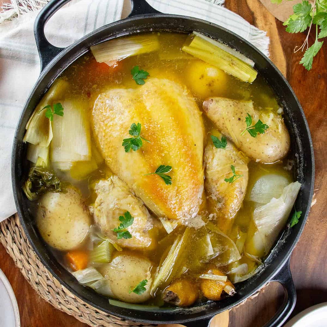 Poule au Pot (French Chicken in a Pot)
