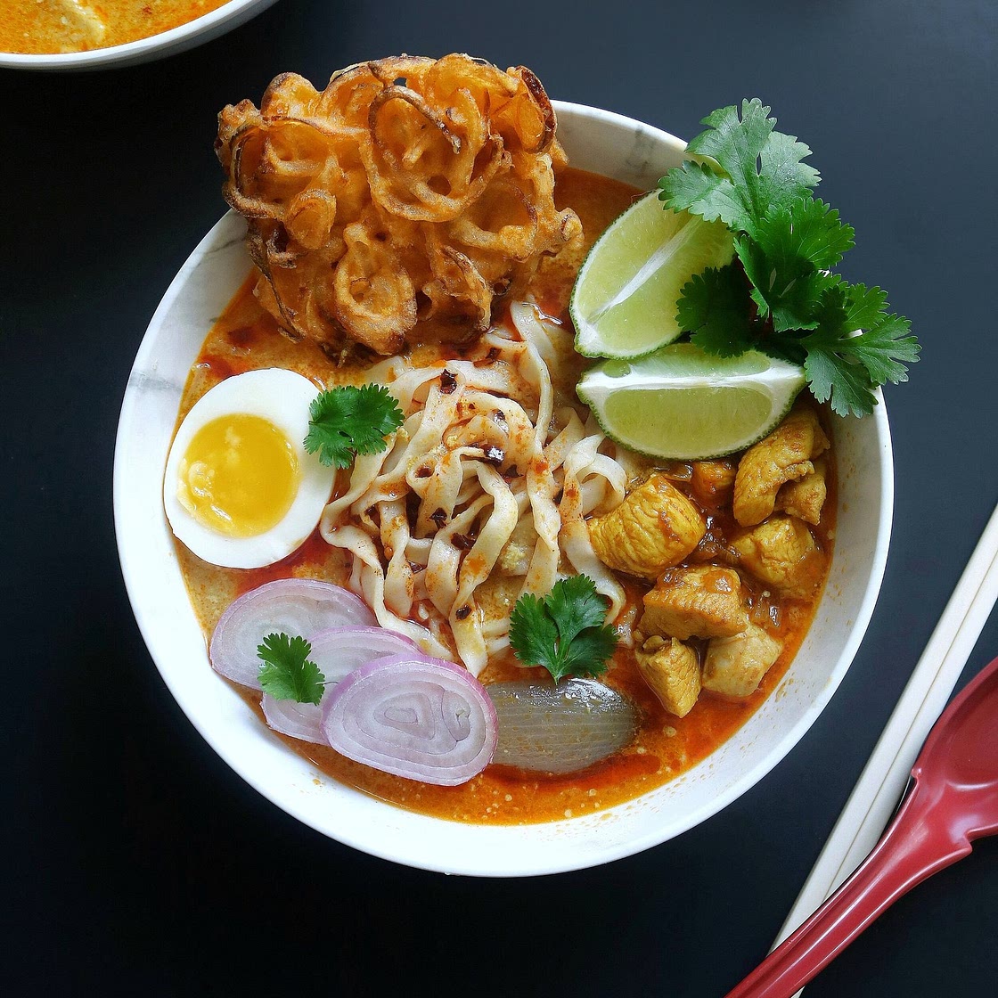 Coconut Noodle Soup — Burmalicious by Suu