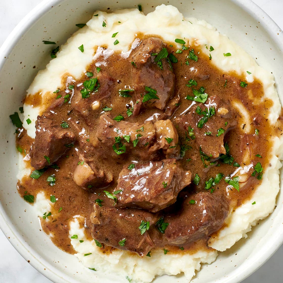 Beef Tips and Gravy