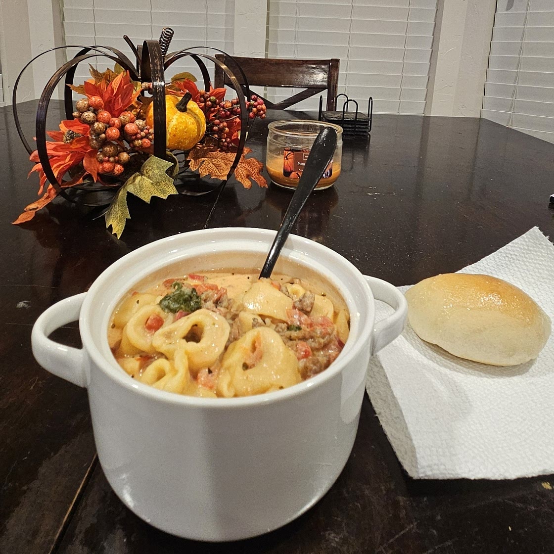 Crockpot Tortellini & Sausage Soup (Creamy & Delish!)