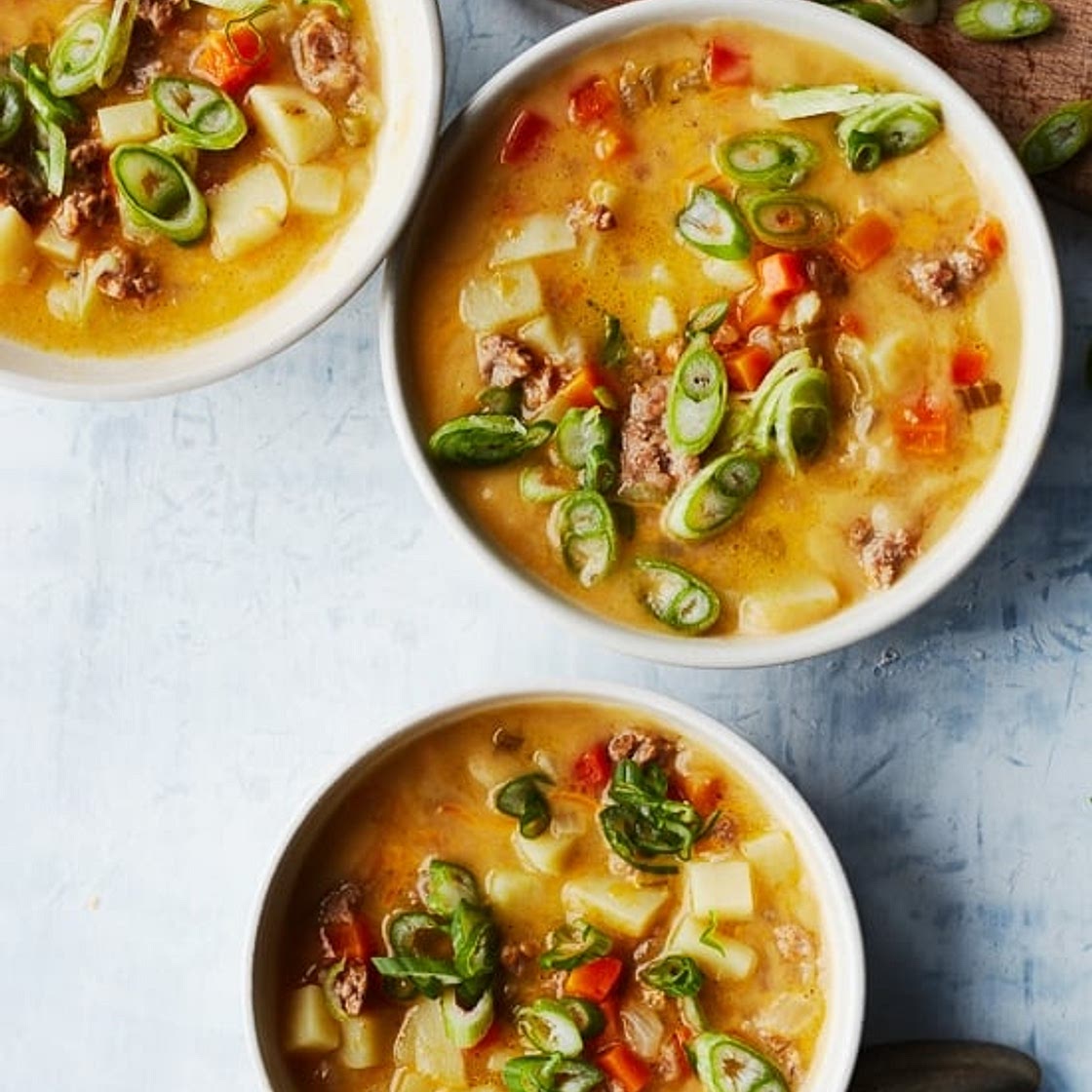 Cheeseburger Soup