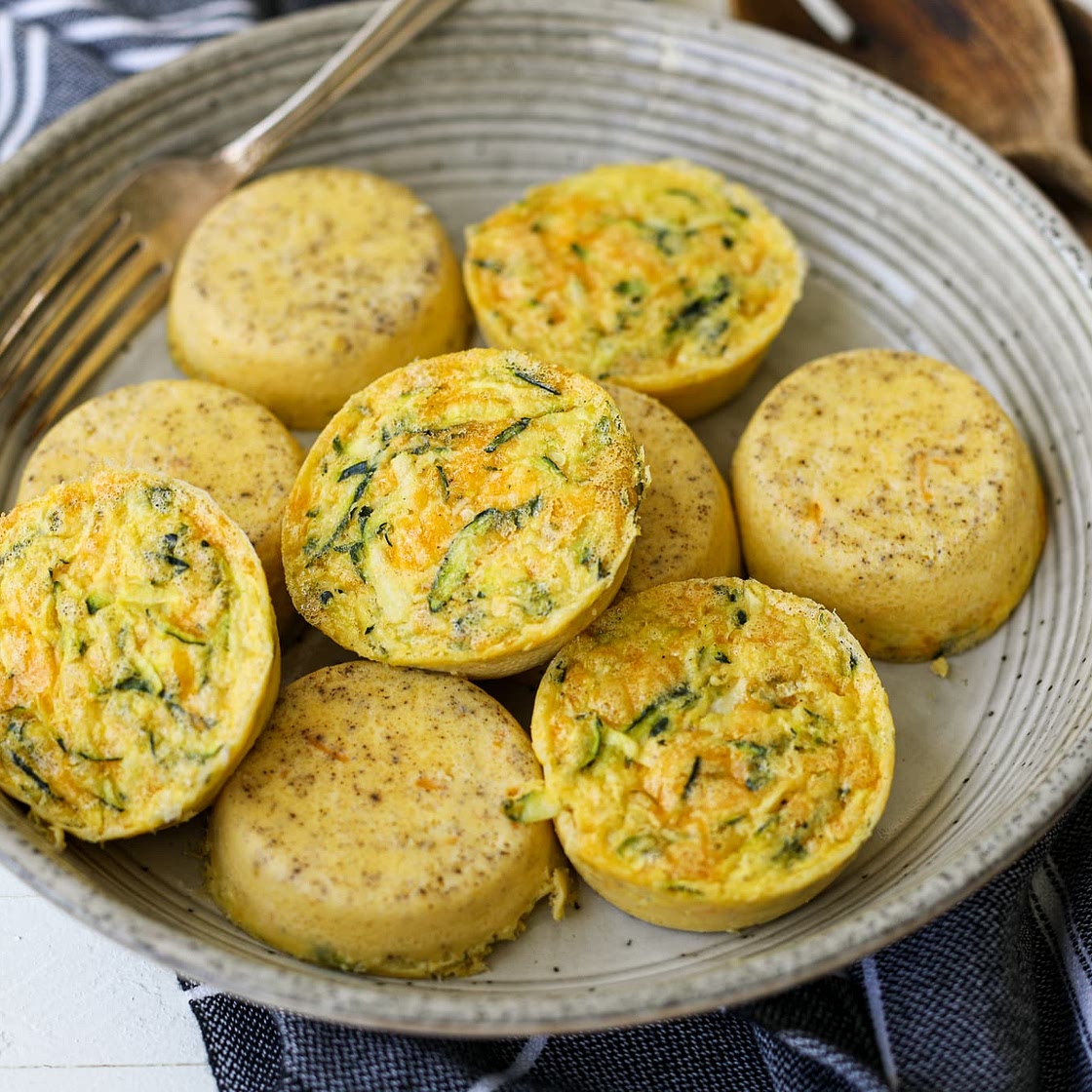 Easy Cheesy Blender Egg Bites