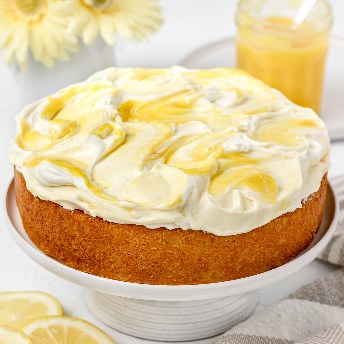 Lemon Curd Cake