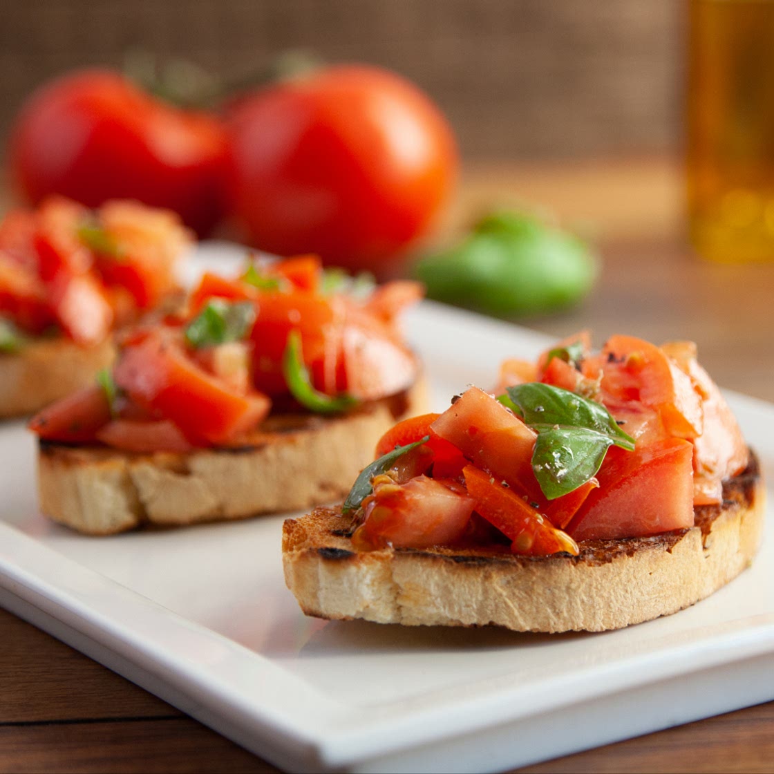 Tomato bruschetta