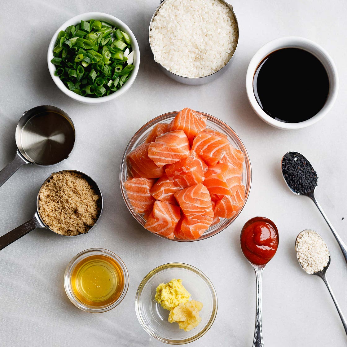 Teriyaki Salmon Bowl