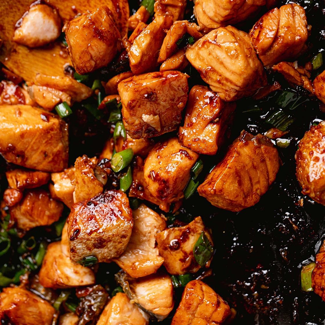 Teriyaki Salmon Bowl