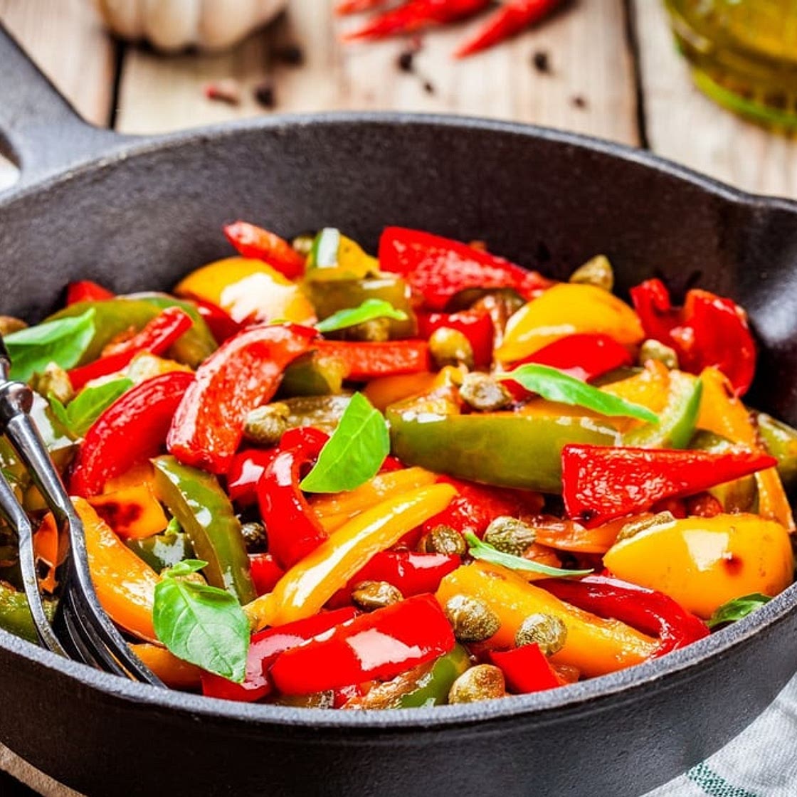 Piperade basquaise revisitée