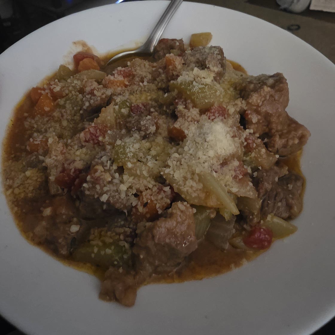 Traditional beef casserole