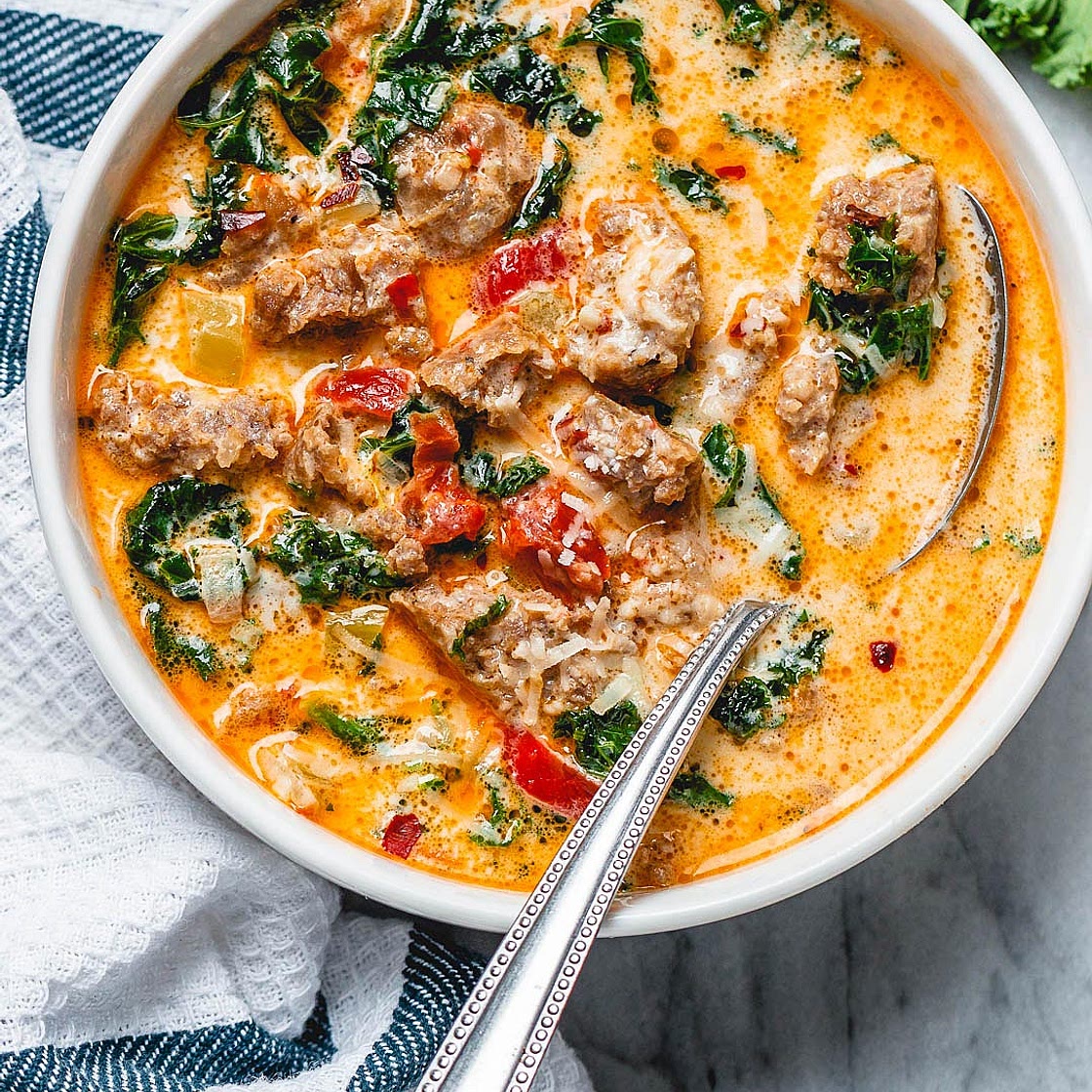 Instant Pot Keto Tuscan Soup