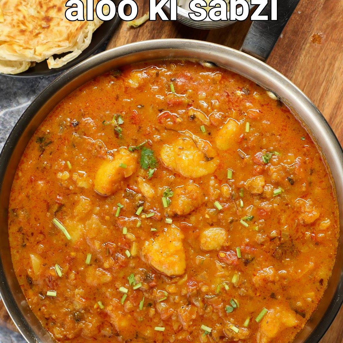 aloo sabzi for puri | recipe of puri bhaji | poori potato masala | aloo curry for puri