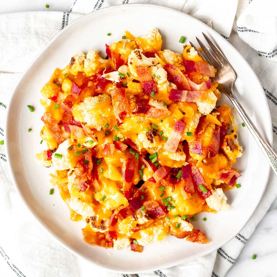 Loaded Cauliflower Bites