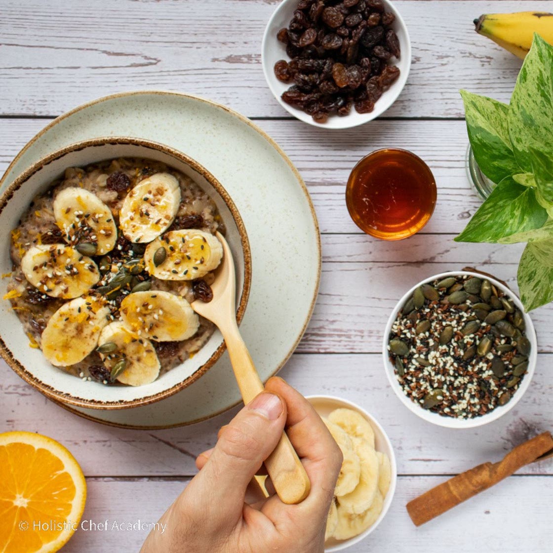 Oat & Chia Seed Protein Porridge