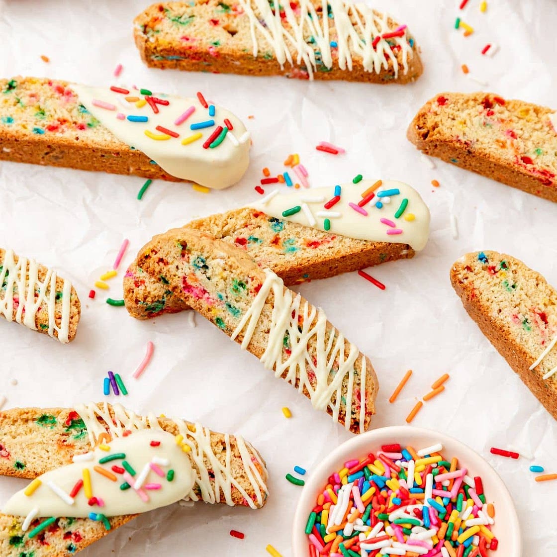 Funfetti Biscotti