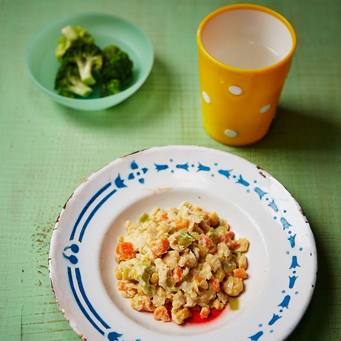 Helen’s chickpea, leek & carrot stew