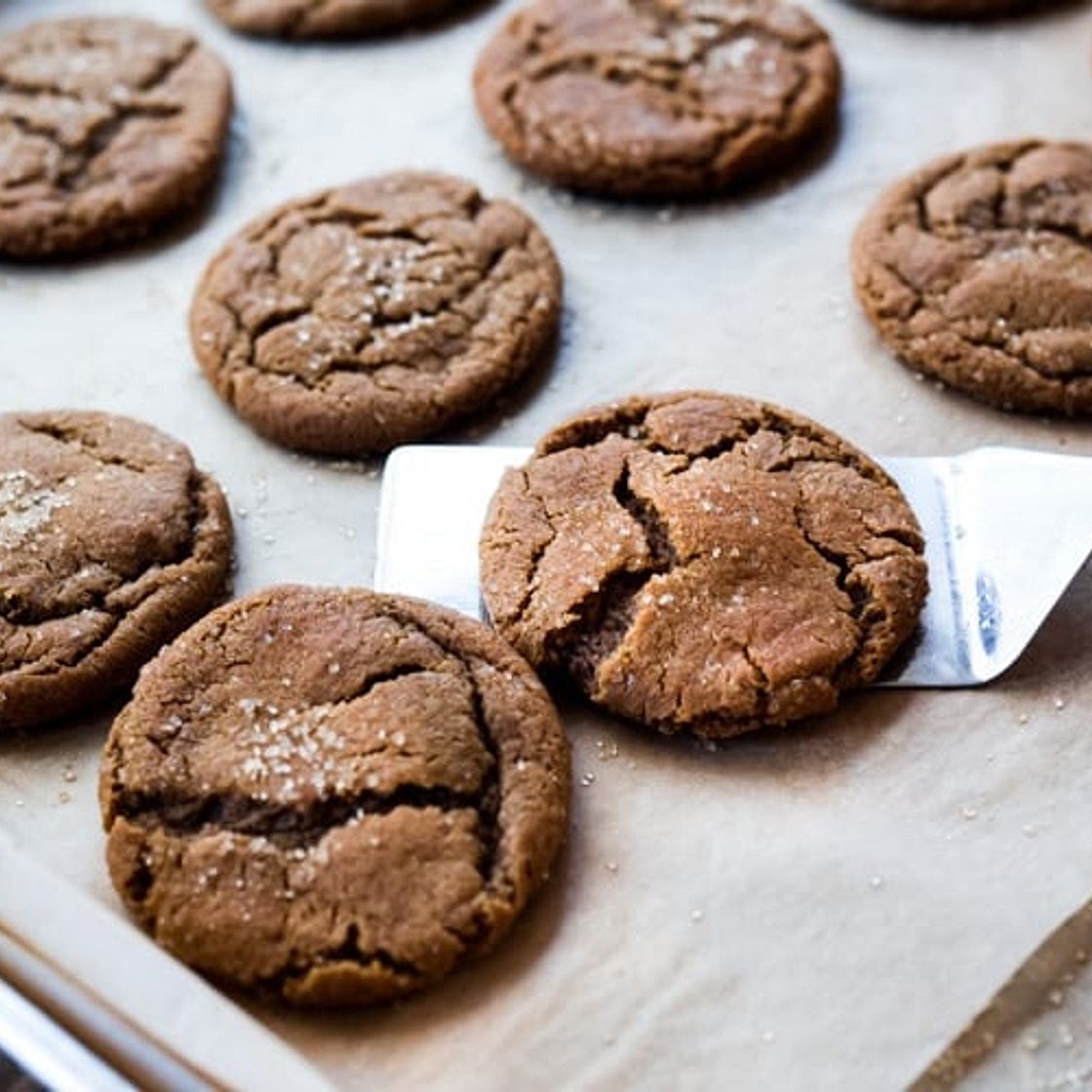 Spicy Chai Molasses Cookies