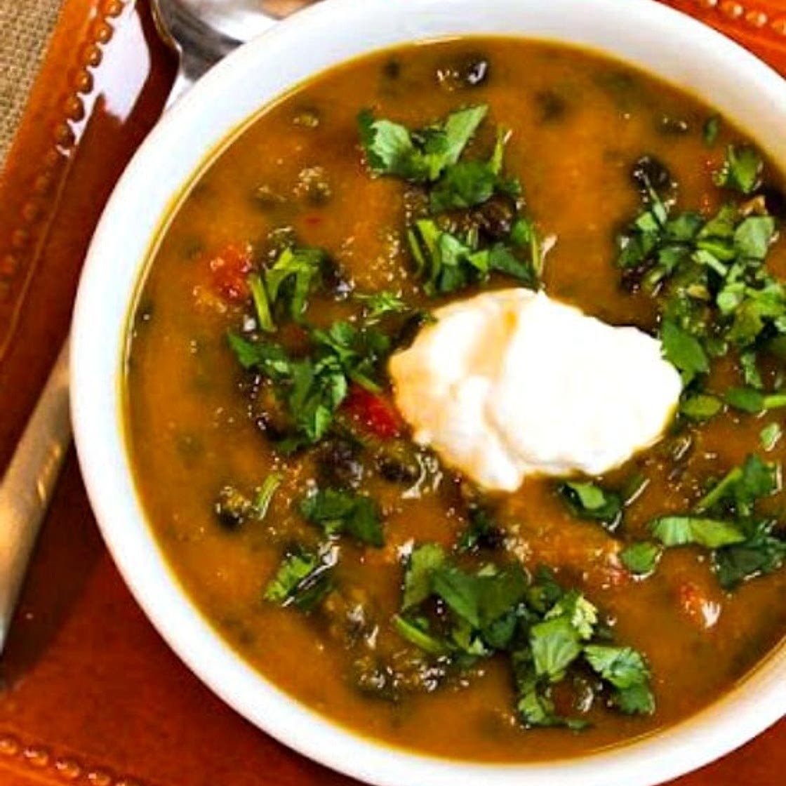 Butternut Squash Black Bean Soup