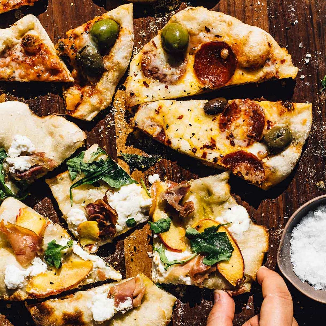 Pillowy Sourdough Pizza Crust (beginner level)