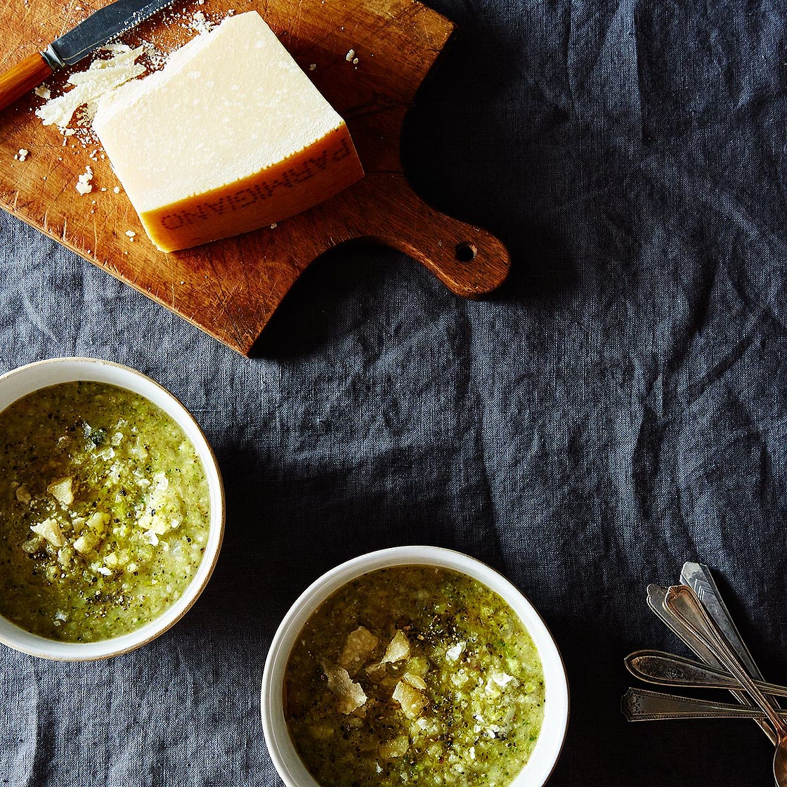 Melissa Clark's Seared Broccoli & Potato Soup