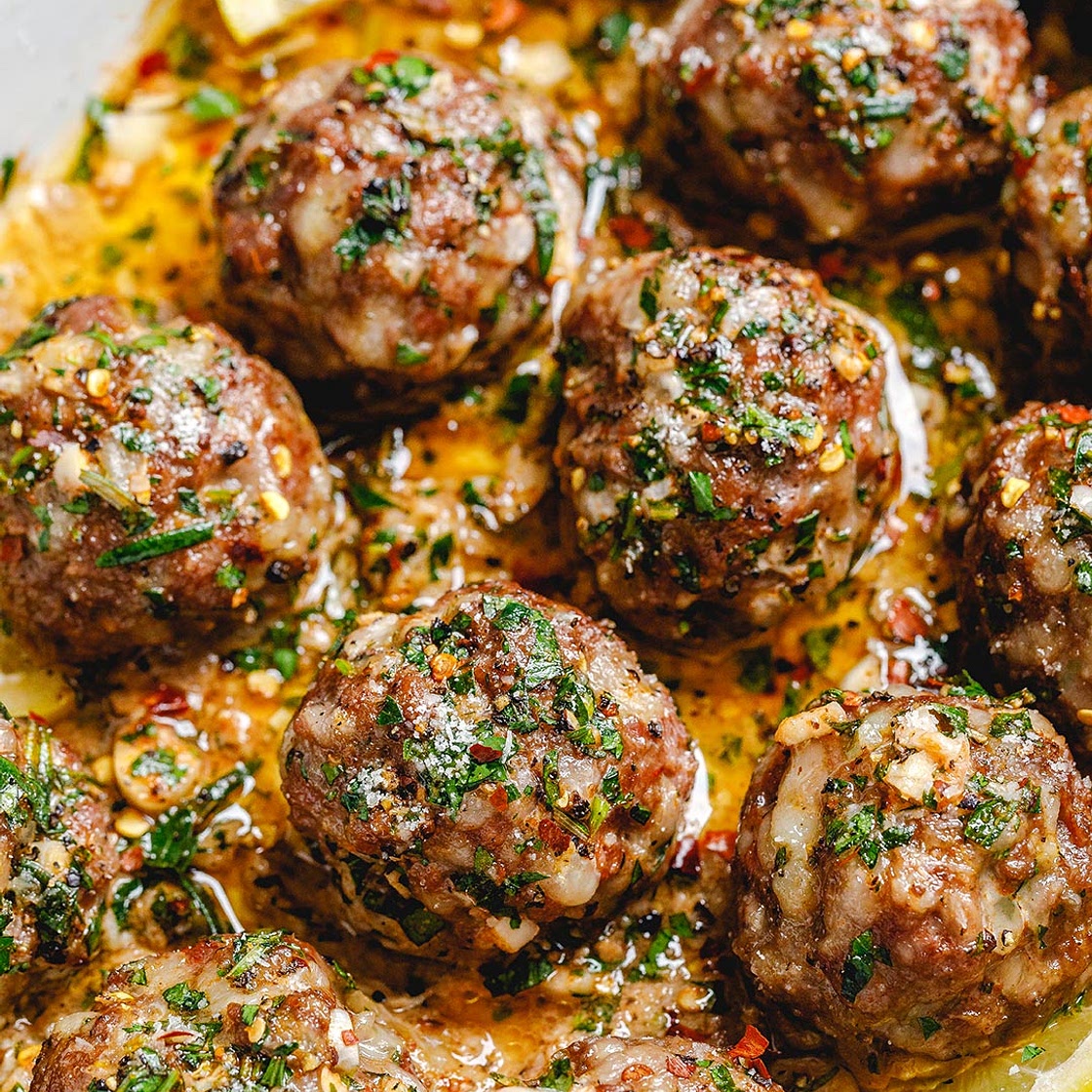 Baked Turkey Meatballs