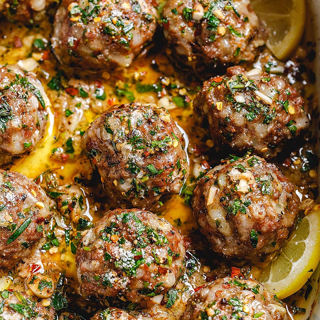 Baked Turkey Meatballs