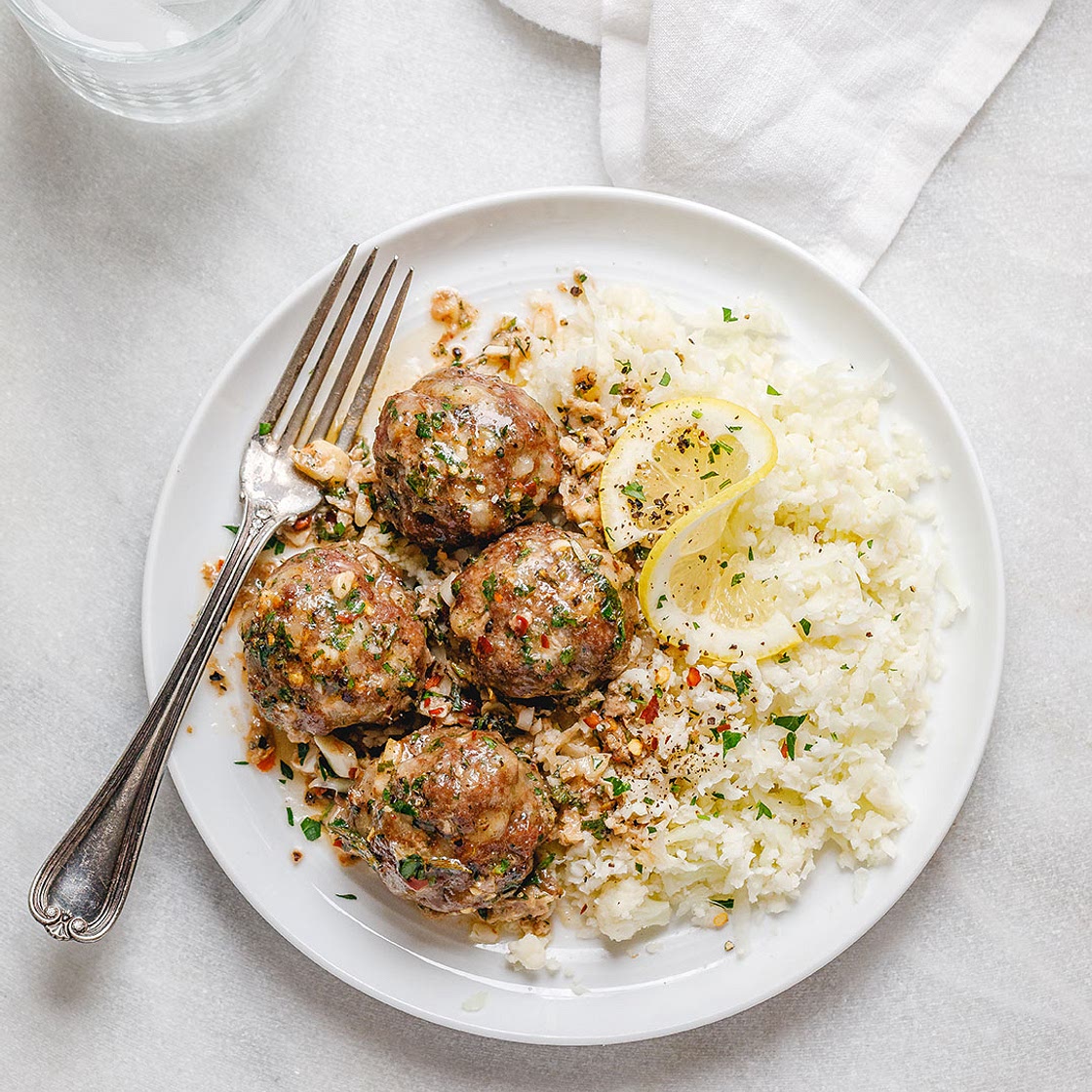 Baked Turkey Meatballs