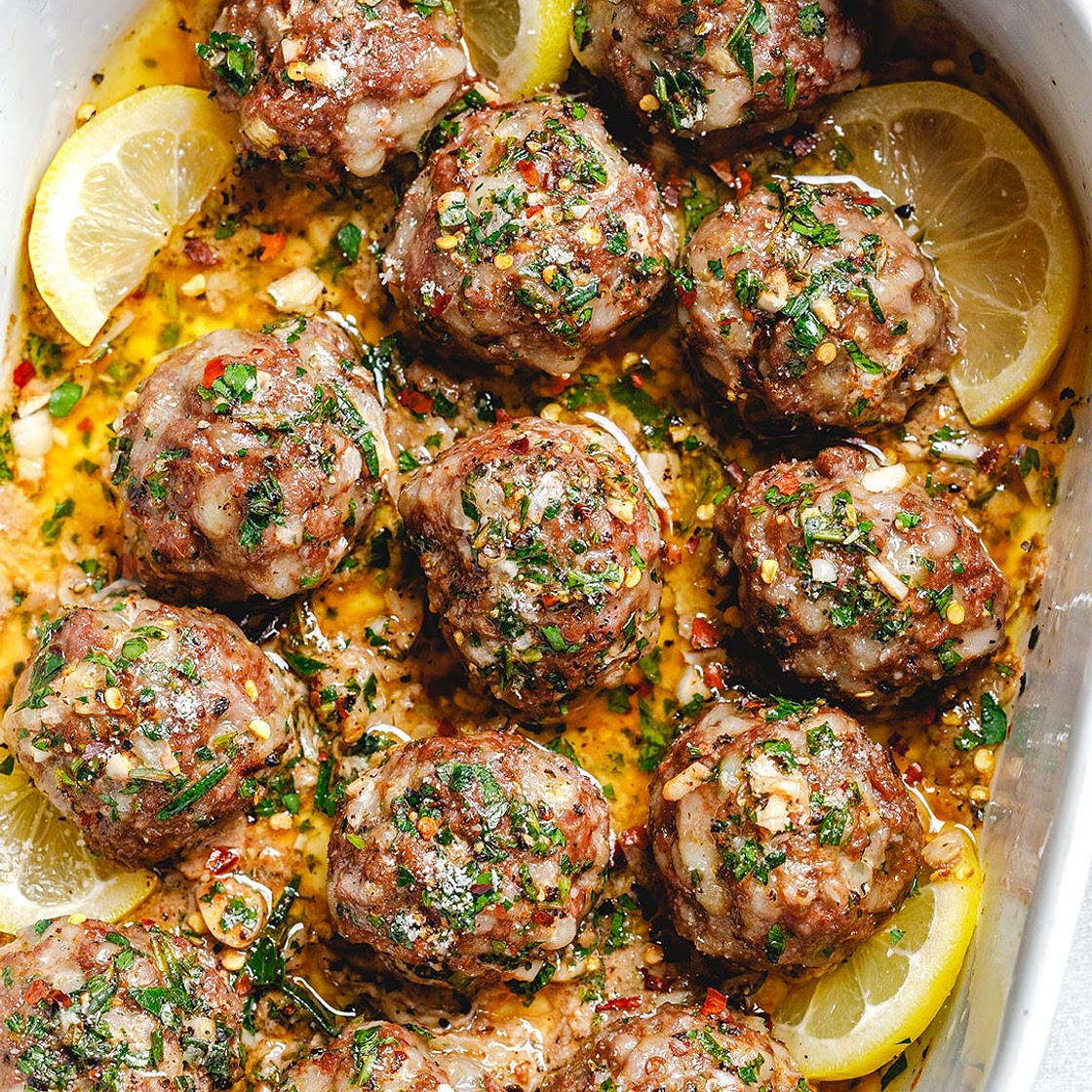 Baked Turkey Meatballs