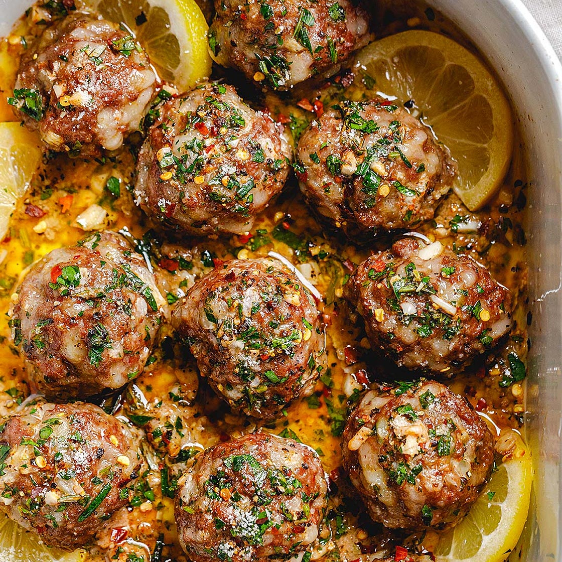Baked Turkey Meatballs