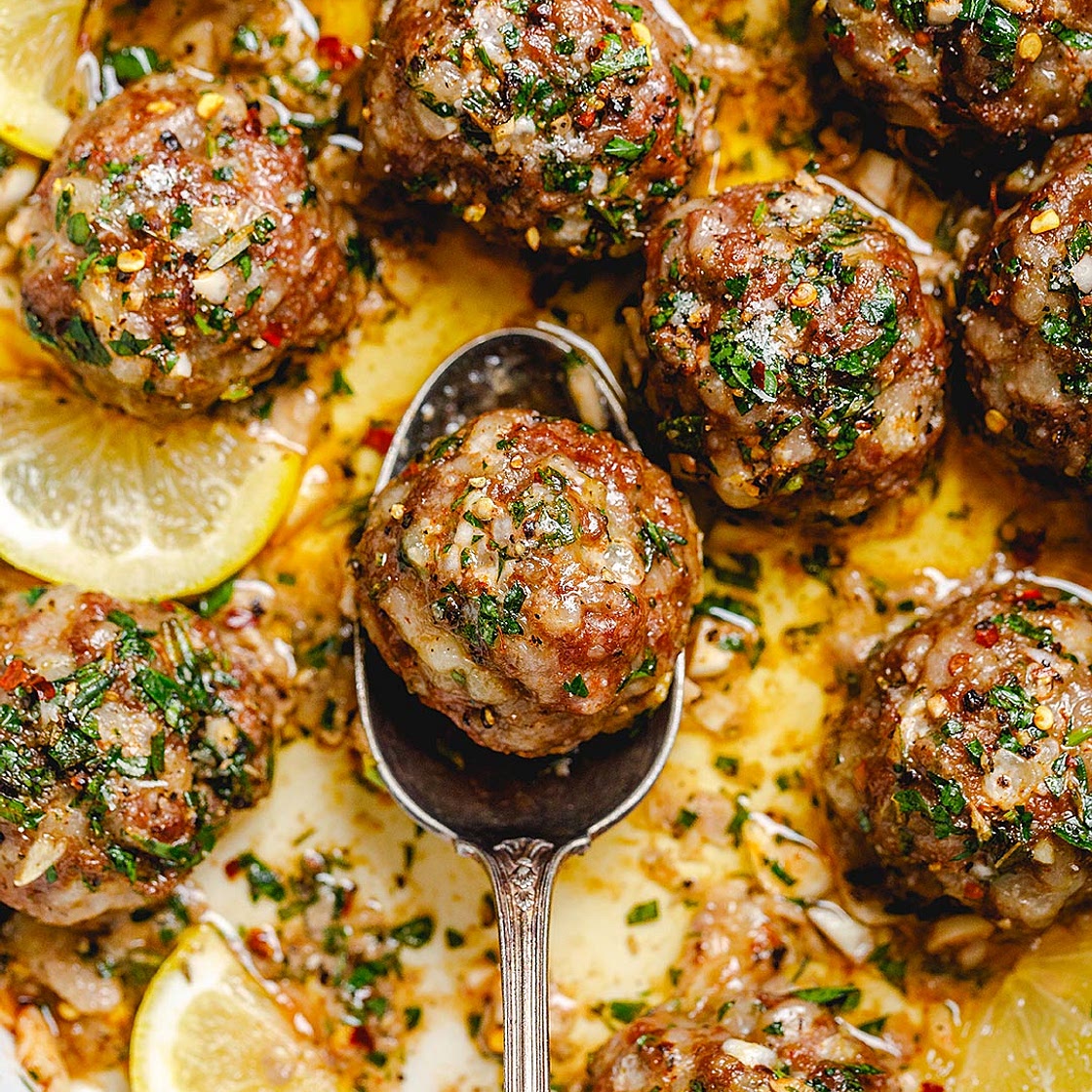 Baked Turkey Meatballs