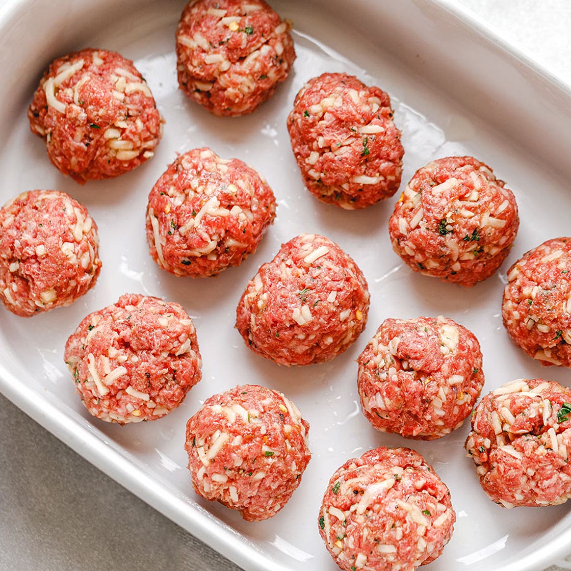 Baked Turkey Meatballs