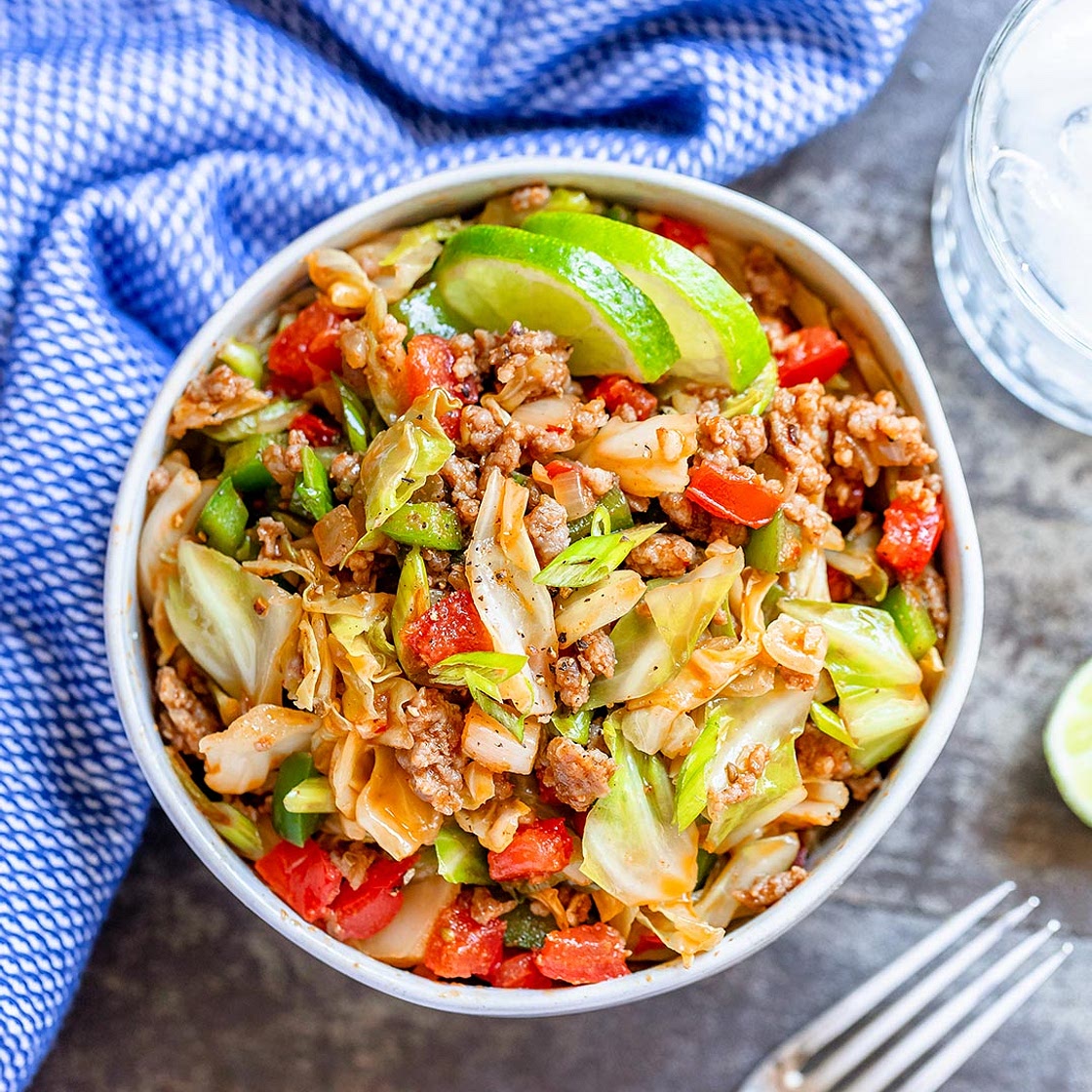 Fried Cabbage with Sausage