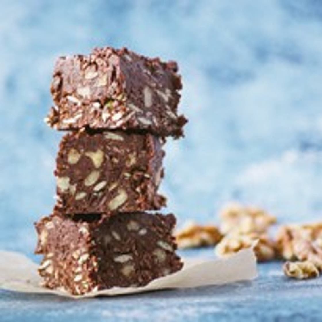 No Bake Chocolate Almond Butter Squares