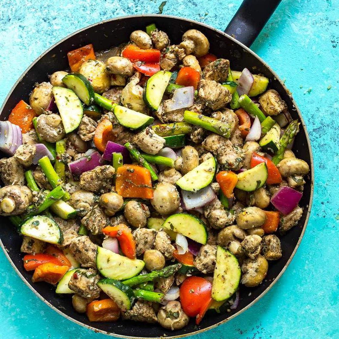 30-Minute Italian Chicken Skillet