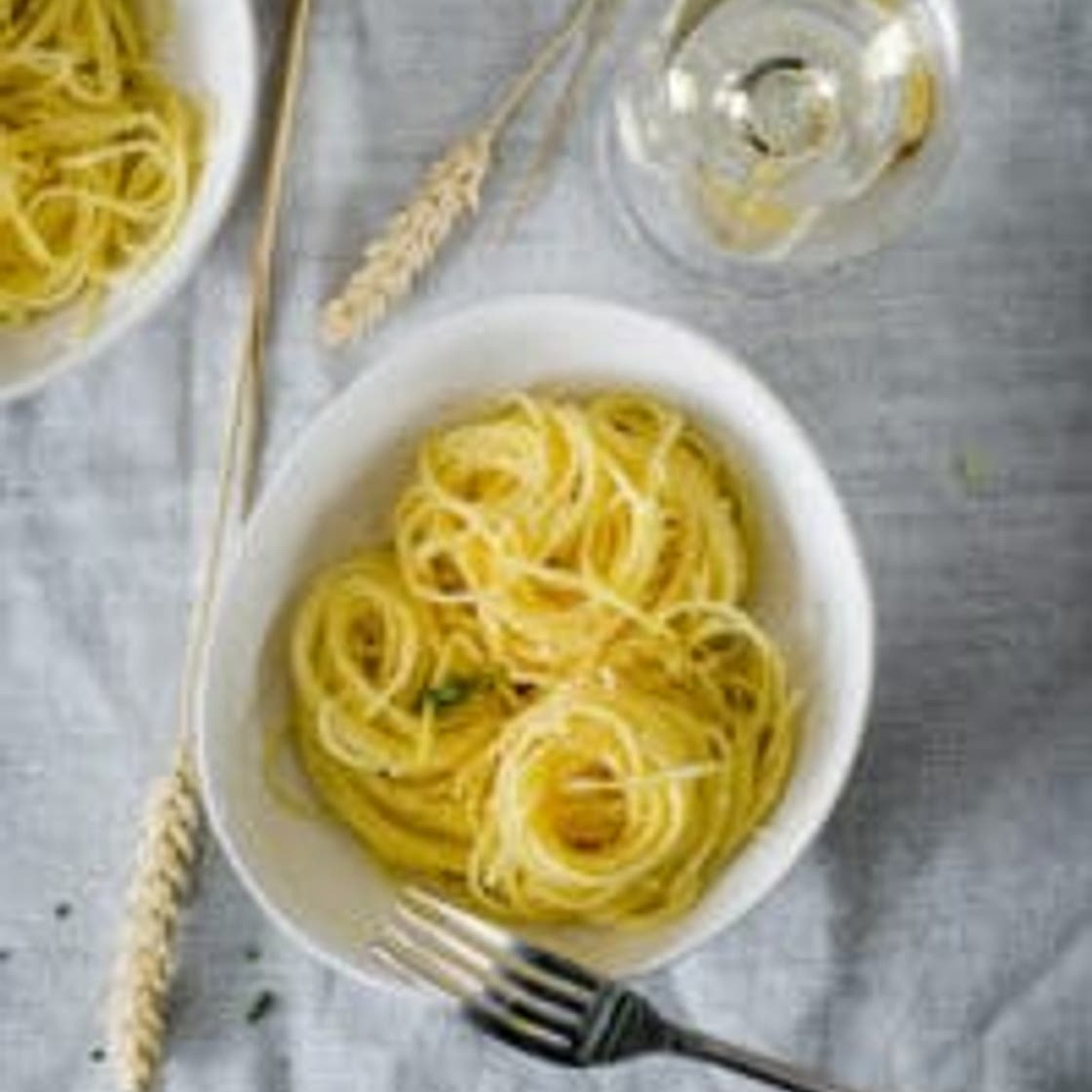 Pâtes au citron et parmesan