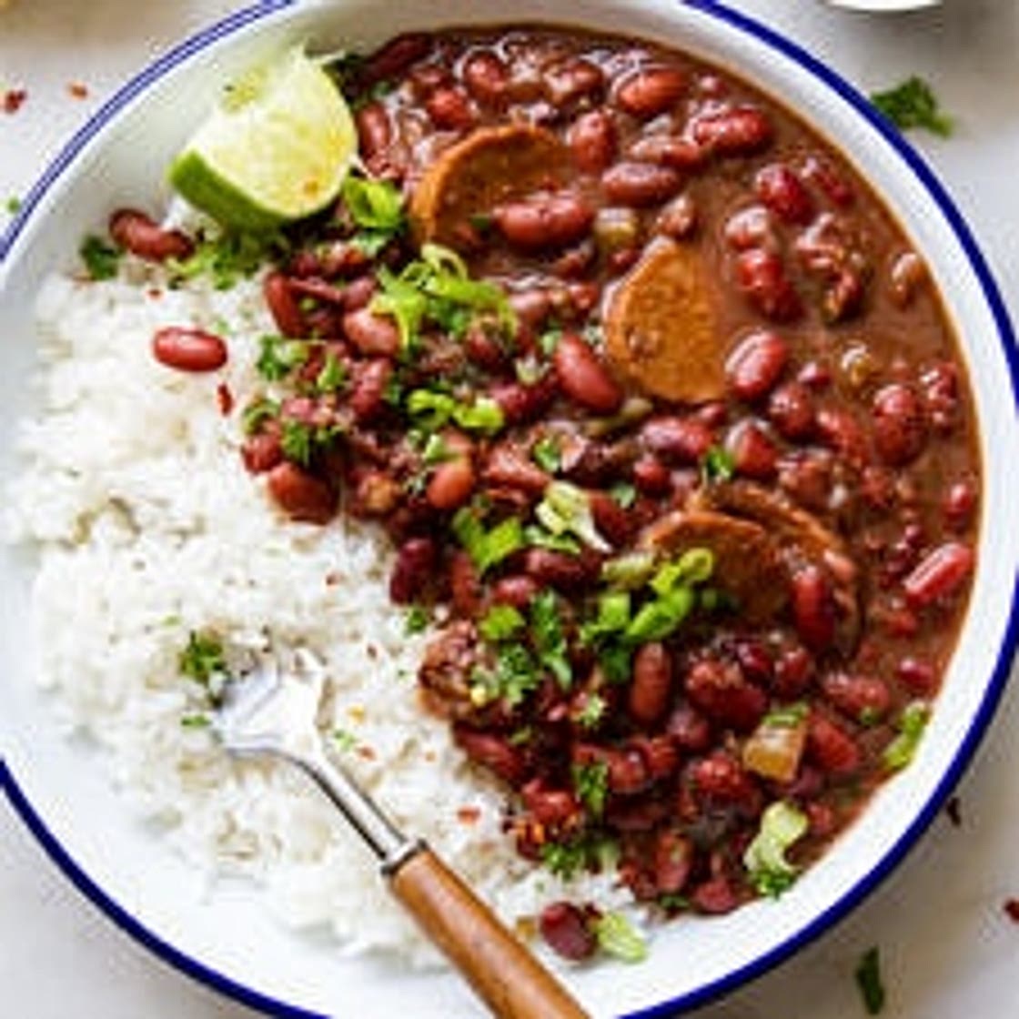 INSTANT POT RED BEAN AND RICE