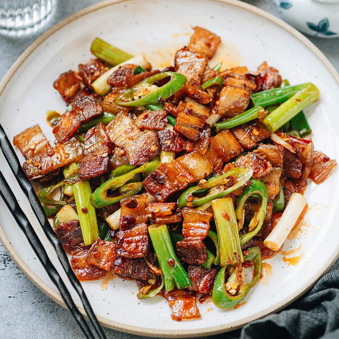 Twice Cooked Pork (回锅肉)