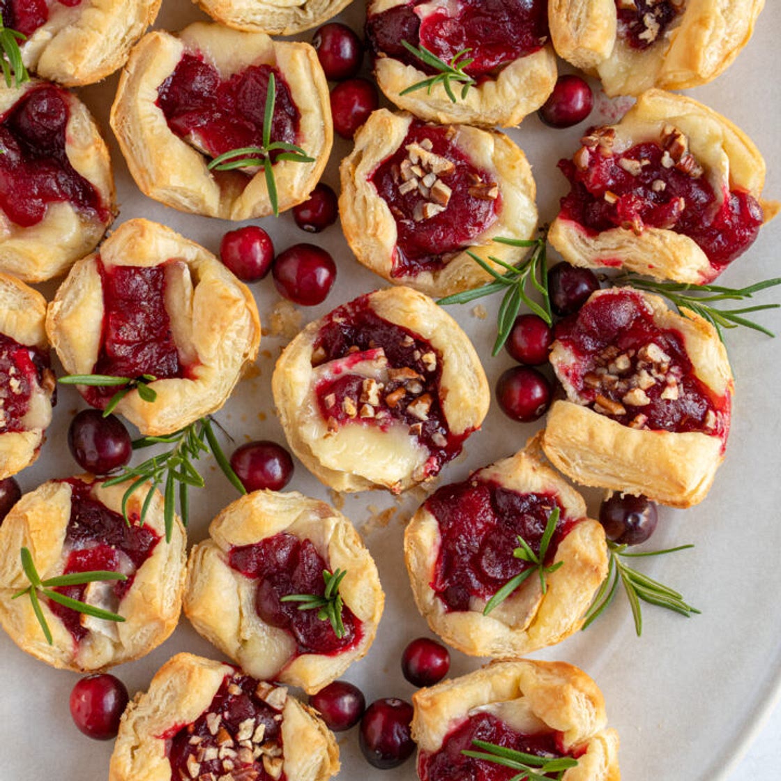 Cranberry Brie Bites