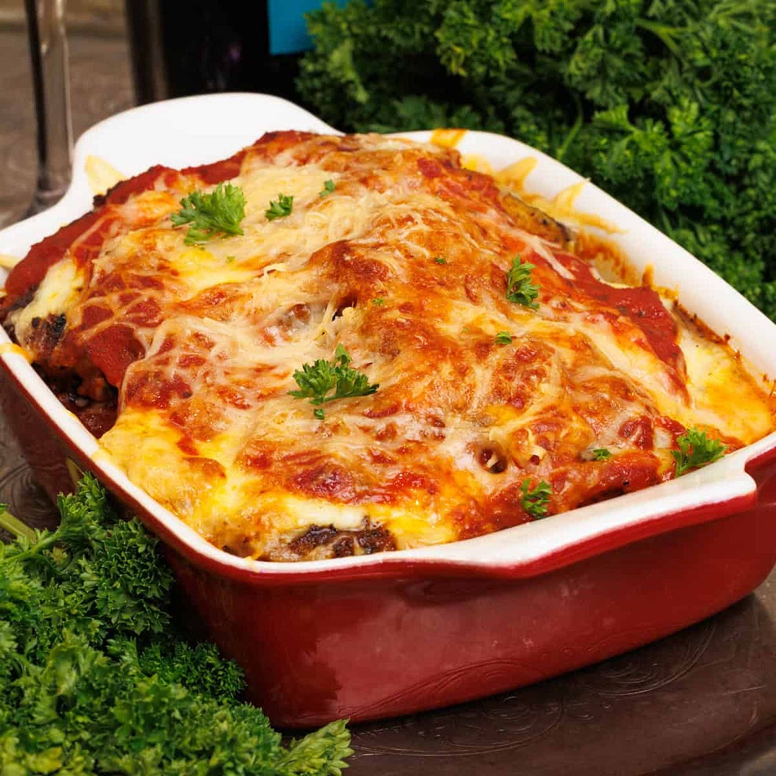 Mini Eggplant Parmesan