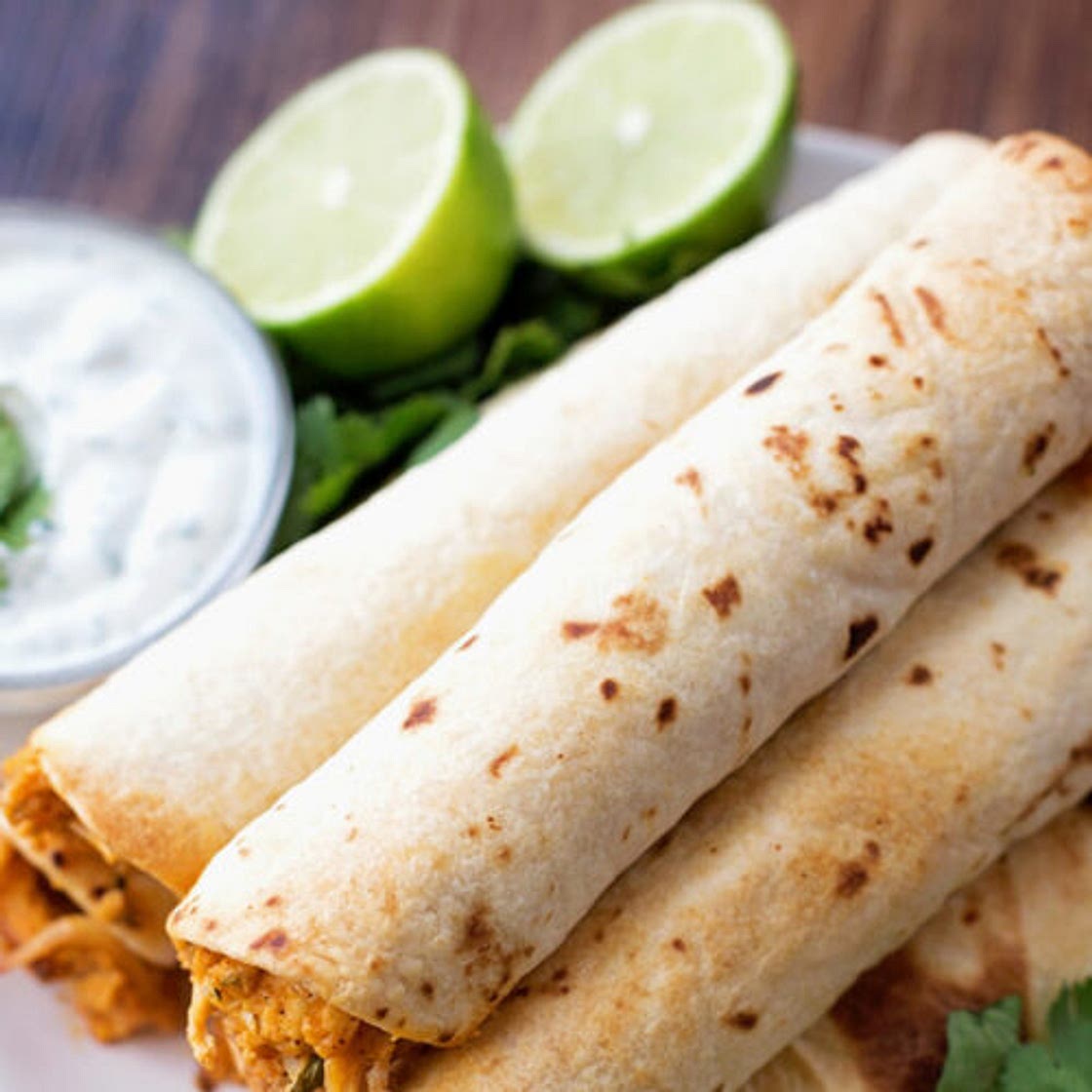 Oven Baked Chicken Taquitos Recipe