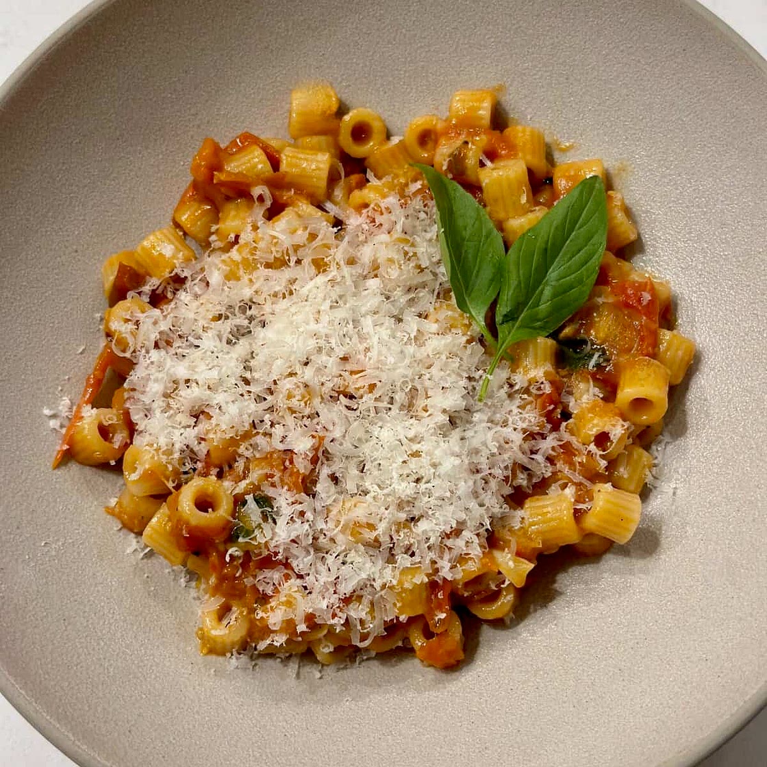 One Pot Cherry Tomato Pasta